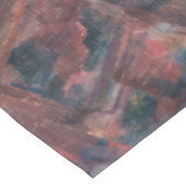 Paul Cezanne - Stillleben, Äpfel und Orange Tischdecke (Schrägansicht)