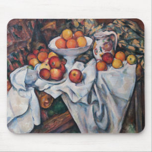 Paul Cezanne - Stillleben, Äpfel und Orangen Mousepad