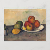 Paul Cezanne | Stillleben mit Äpfeln, c.1890 Postkarte (Vorderseite)