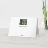 Paul Cezanne - Stillleben mit Äpfeln Karte (Rückseite)