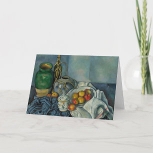 Paul Cezanne - Stillleben mit Äpfeln Karte