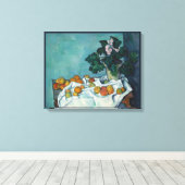 Paul Cezanne Stillleben mit Äpfeln Kunst Leinwanddruck (Insitu (Holzboden))