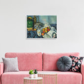 Paul Cezanne - Stillleben mit Äpfeln Leinwanddruck (Insitu (Wohnzimmer))
