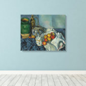 Paul Cezanne - Stillleben mit Äpfeln Leinwanddruck (Insitu (Holzboden))