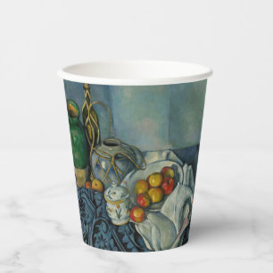 Paul Cezanne - Stillleben mit Äpfeln Pappbecher