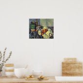 Paul Cezanne - Stillleben mit Äpfeln Poster (Küche)