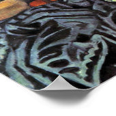 Paul Cezanne - Stillleben mit Äpfeln Poster (Ecke)