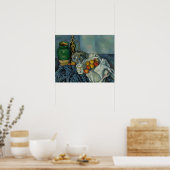Paul Cezanne - Stillleben mit Äpfeln Poster (Küche)