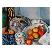 Paul Cezanne - Stillleben mit Äpfeln Poster (Vorderseite)