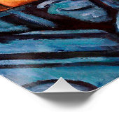 Paul Cezanne - Stillleben mit Äpfeln Poster (Ecke)