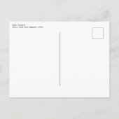 Paul Cezanne - Stillleben mit Äpfeln Postkarte (Rückseite)