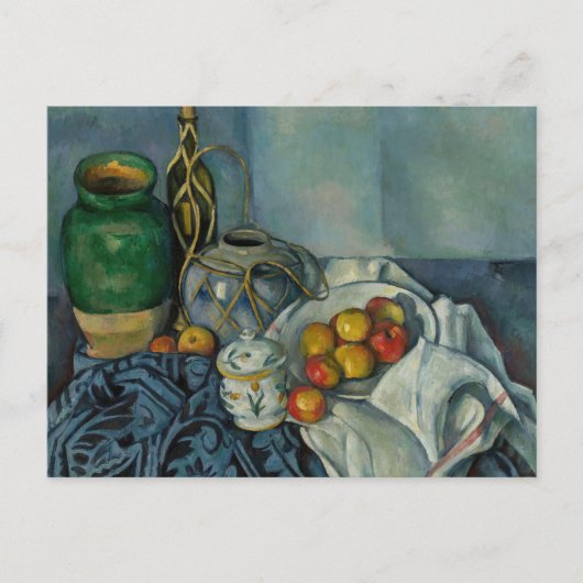 Paul Cezanne - Stillleben mit Äpfeln Postkarte (Vorderseite)
