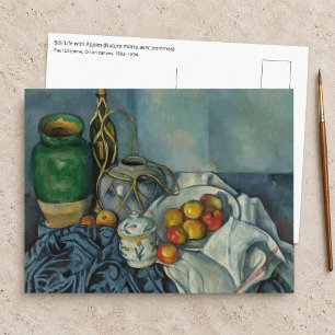 Paul Cezanne - Stillleben mit Äpfeln Postkarte