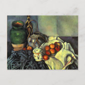 Paul Cezanne - Stillleben mit Äpfeln Postkarte (Vorderseite)
