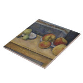 Paul Cezanne - Stillleben mit Äpfeln und Birnen Fliese (Seite)