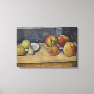 Paul Cezanne - Stillleben mit Äpfeln und Birnen Leinwanddruck