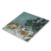 Paul Cezanne - Stillleben mit Äpfeln und einem Pot Fliese (Seite)