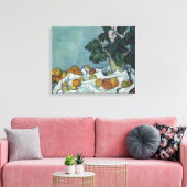 Paul Cezanne - Stillleben mit Äpfeln und einem Pot Leinwanddruck (Insitu (Wohnzimmer))