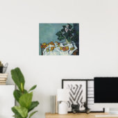 Paul Cezanne - Stillleben mit Äpfeln und einem Pot Poster (Heimbüro)
