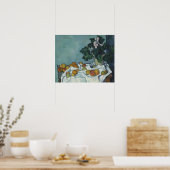Paul Cezanne - Stillleben mit Äpfeln und einem Pot Poster (Küche)