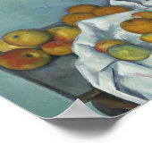 Paul Cezanne - Stillleben mit Äpfeln und einem Pot Poster (Ecke)
