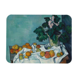 Paul Cezanne   Stillleben mit Äpfeln und einem T Magnet