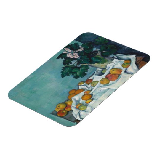 Paul Cezanne | Stillleben mit Äpfeln und einem Töp Magnet (Linke Seite)