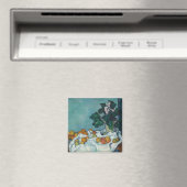 Paul Cezanne | Stillleben mit Äpfeln und einem Töp Magnet (In Situ (Geschirrspüler))