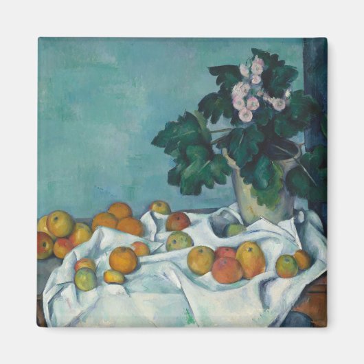 Paul Cezanne | Stillleben mit Äpfeln und einem Töp Magnet (Vorne)