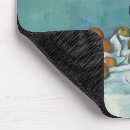 Paul Cezanne | Stillleben mit Äpfeln und einem Töp Mousepad (Ecke)