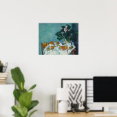 Paul Cezanne | Stillleben mit Äpfeln und einem Töp Poster (Heimbüro)