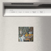 Paul Cezanne | Stillleben mit Äpfeln und Pfirsiche Magnet (In Situ (Geschirrspüler))
