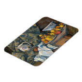 Paul Cezanne | Stillleben mit Äpfeln und Pfirsiche Magnet (Linke Seite)