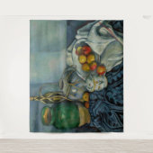 Paul Cezanne - Stillleben mit Äpfeln Wandteppich (Vorderseite)