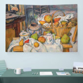 Paul Cezanne - Stillleben mit Basket Banner (Messe)