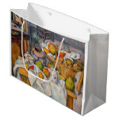 Paul Cezanne - Stillleben mit Basket Große Geschenktüte (Vorderseite Schrägansicht)