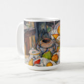 Paul Cezanne - Stillleben mit Basket Kaffeetasse (Vorderseite Links)