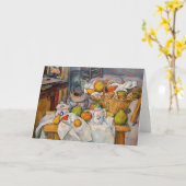 Paul Cezanne - Stillleben mit Basket Karte (Gelbe Blume)