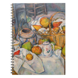 Paul Cezanne - Stillleben mit Basket Notizblock