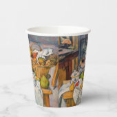 Paul Cezanne - Stillleben mit Basket Pappbecher (Links)