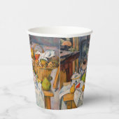 Paul Cezanne - Stillleben mit Basket Pappbecher (Rechts)