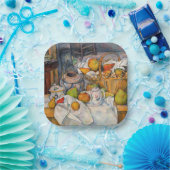 Paul Cezanne - Stillleben mit Basket Pappteller (Party)