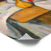 Paul Cezanne - Stillleben mit Basket Poster (Ecke)