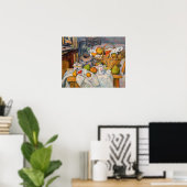 Paul Cezanne - Stillleben mit Basket Poster (Heimbüro)