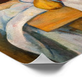 Paul Cezanne - Stillleben mit Basket Poster (Ecke)