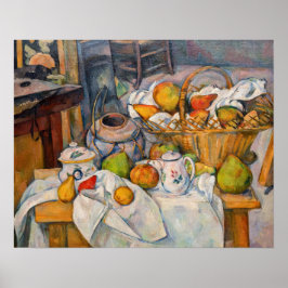 Paul Cezanne - Stillleben mit Basket Poster