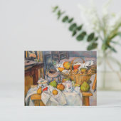 Paul Cezanne - Stillleben mit Basket Postkarte (Stehend Vorderseite)