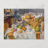 Paul Cezanne - Stillleben mit Basket Postkarte (Vorderseite)