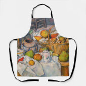 Paul Cezanne - Stillleben mit Basket Schürze (Vorderseite)