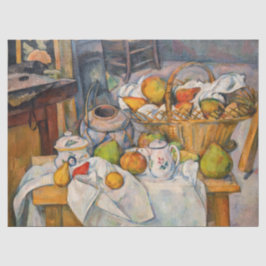 Paul Cezanne - Stillleben mit Basket Seidenpapier